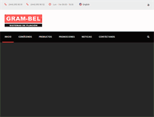 Tablet Screenshot of gram-bel.com
